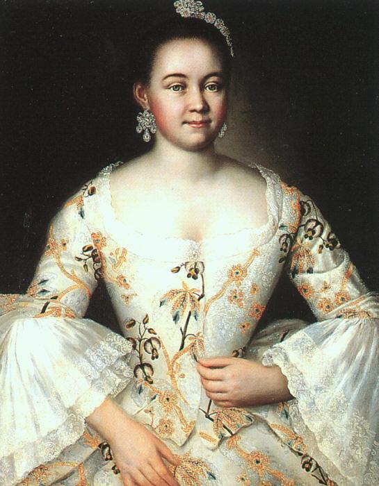  Ivan  Vishnyakov Portrait of Stepanida Yakovleva France oil painting art